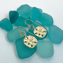 Load image into Gallery viewer, Sand Dollar Earrings