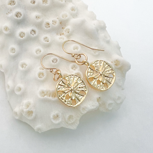 Load image into Gallery viewer, Sand Dollar Earrings