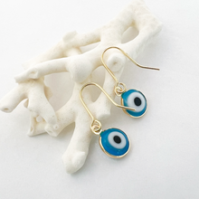 Load image into Gallery viewer, Evil Eye Earrings