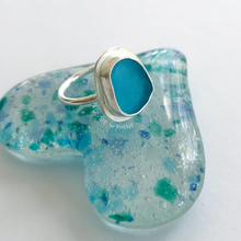 Load image into Gallery viewer, Sea Glass Rings - Aussie Wahine