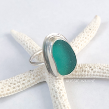 Load image into Gallery viewer, Sea Glass Rings - Aussie Wahine