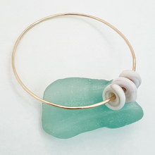 Load image into Gallery viewer, Beach Bangle with Puka Shells