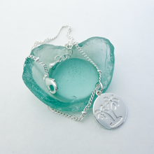 Load image into Gallery viewer, Palm Tree Coin Necklace