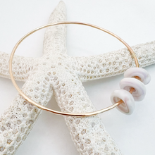 Load image into Gallery viewer, Beach Bangle with Puka Shells