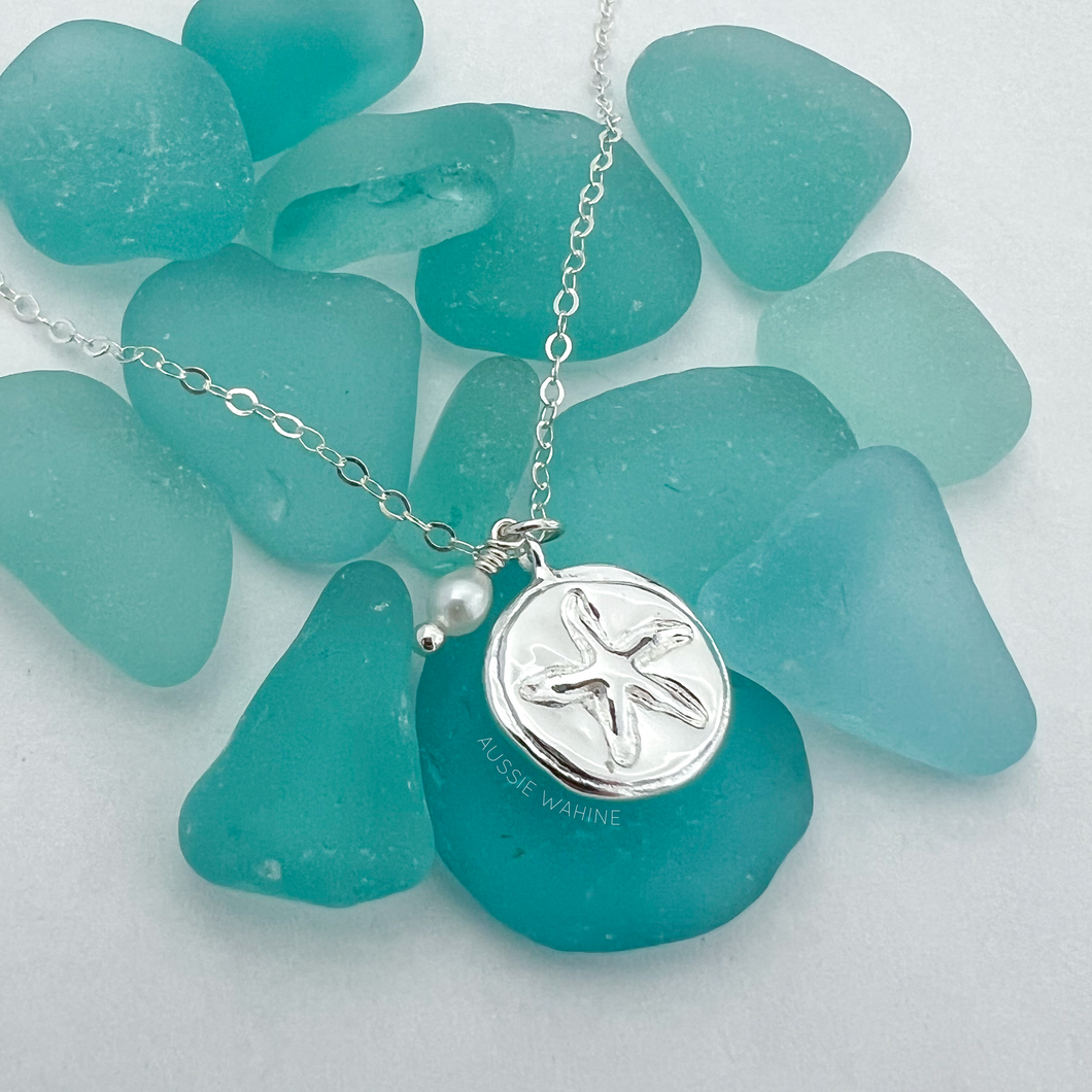 Starfish Coin Necklace