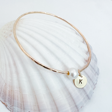 Add a Stamped Disk (to a Beach Bangle)