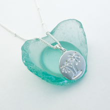 Load image into Gallery viewer, Palm Tree Coin Necklace