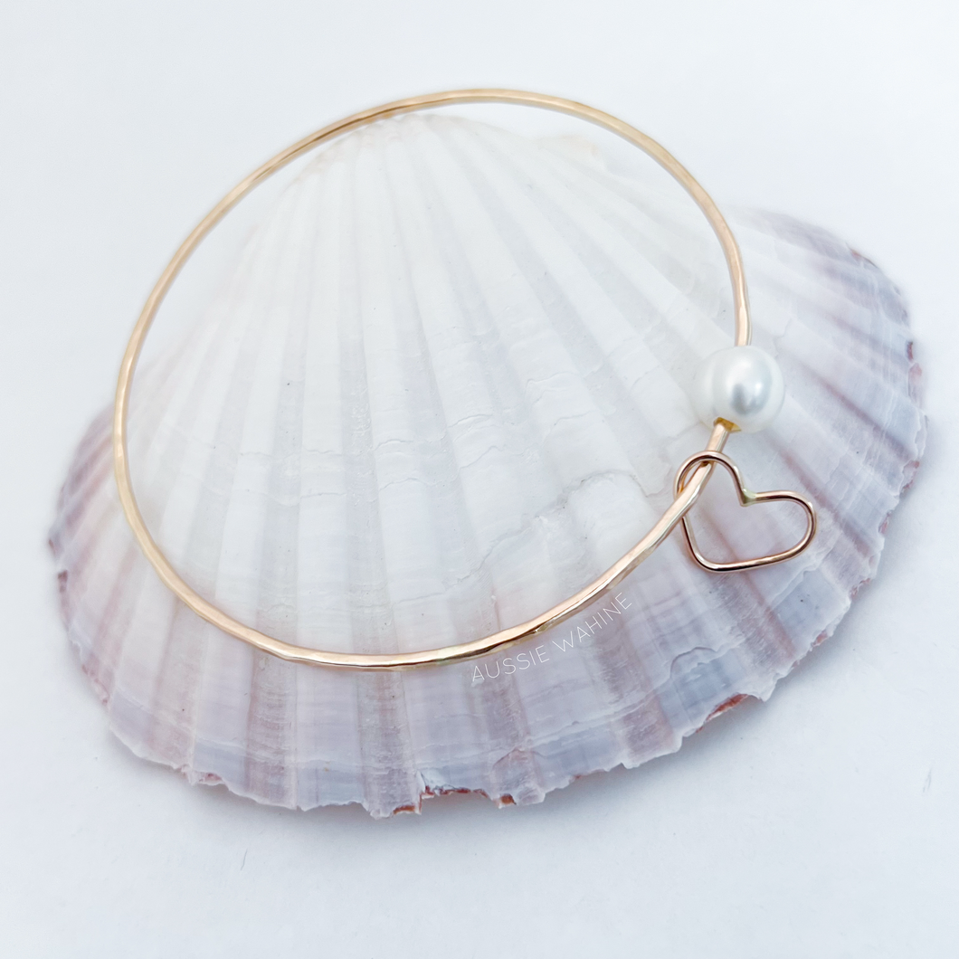 Add a Love Heart (to a Beach Bangle)