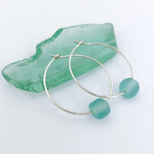 Load image into Gallery viewer, Lani&#39;s Hoops with Recycled Glass