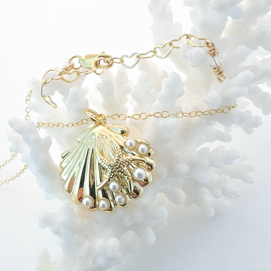 Reef Scallop Necklace