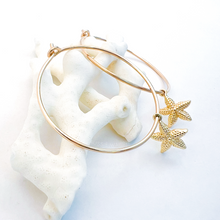 Load image into Gallery viewer, Lani&#39;s Starfish Hoops