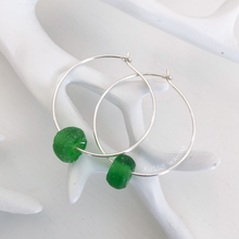 Load image into Gallery viewer, Lani&#39;s Hoops with Recycled Glass