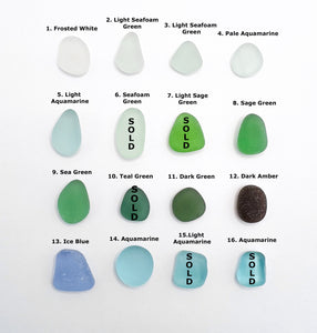 Sea Glass Rings