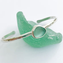 Load image into Gallery viewer, Sea Glass Cuff Bracelet - Aussie Wahine
