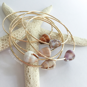 Beach Bangle with Cone Shell - Aussie Wahine