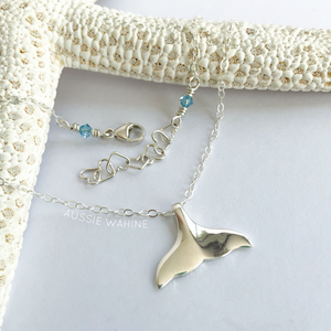 Whale Tail Necklace - Aussie Wahine