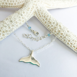 Whale Tail Necklace - Aussie Wahine