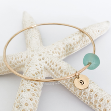 Load image into Gallery viewer, Add a Stamped Disk (to a Beach Bangle) - Aussie Wahine