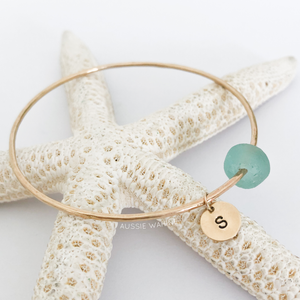 Add a Stamped Disk (to a Beach Bangle) - Aussie Wahine