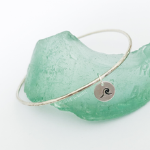 Load image into Gallery viewer, Add a Stamped Disk (to a Beach Bangle) - Aussie Wahine