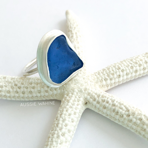 Sea Glass Rings - Aussie Wahine