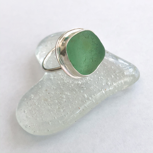 Sea Glass Rings - Aussie Wahine