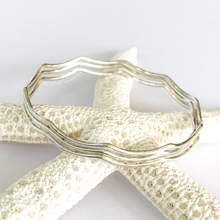 Load image into Gallery viewer, Wave Beach Bangle - Aussie Wahine
