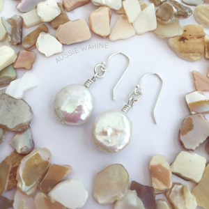 Keshi Pearl Earrings - Aussie Wahine