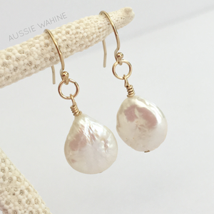 Keshi Pearl Earrings - Aussie Wahine