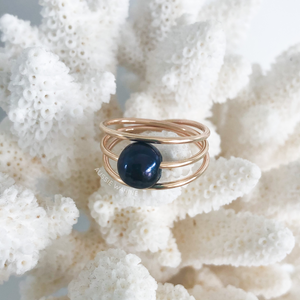Pearl Wrap Ring - Aussie Wahine
