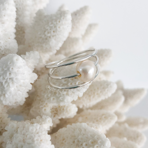 Pearl Wrap Ring - Aussie Wahine