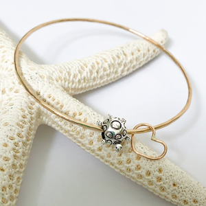 Add a Love Heart (to a Beach Bangle) - Aussie Wahine