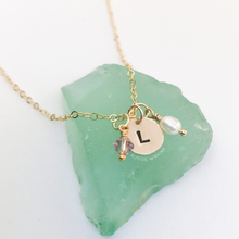 Load image into Gallery viewer, Add a Birthstone Crystal (to a Necklace) - Aussie Wahine