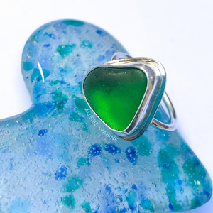 Sea Glass Rings - Aussie Wahine