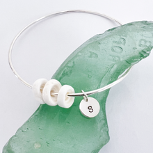 Load image into Gallery viewer, Beach Bangle with Puka Shells