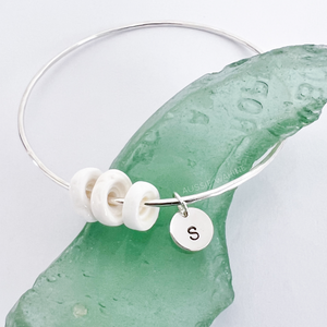 Beach Bangle with Puka Shells