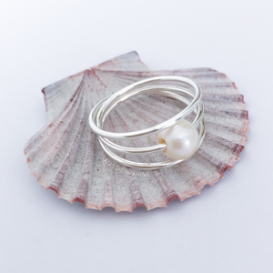 Pearl Wrap Ring - Aussie Wahine