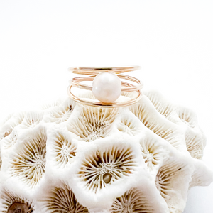 Pearl Wrap Ring - Aussie Wahine