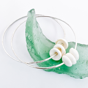 Beach Bangle with Puka Shells