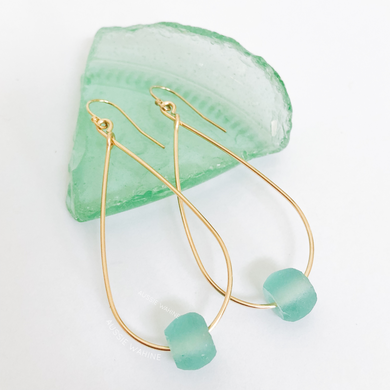 Waikiki Hoops with Recycled Glass - Aussie Wahine
