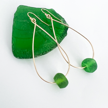 Load image into Gallery viewer, Waikiki Hoops with Recycled Glass - Aussie Wahine