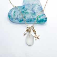 Load image into Gallery viewer, Sea Glass Ocean Necklace - Aussie Wahine